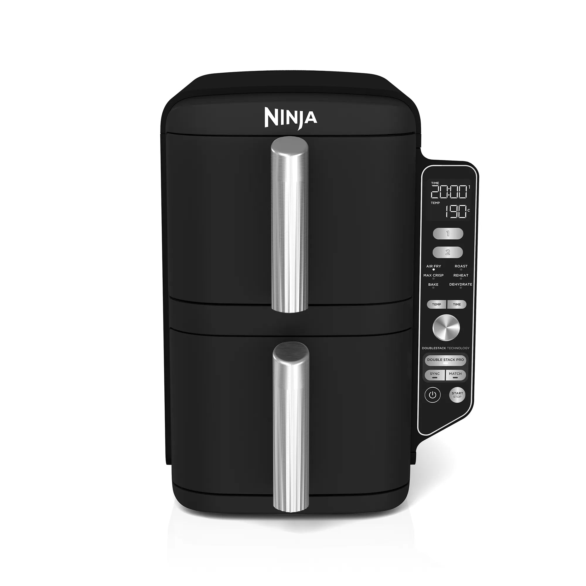 2025 Freidora de aire Ninja DoubleStack™ XXXL 9.5 L con 2 cajones