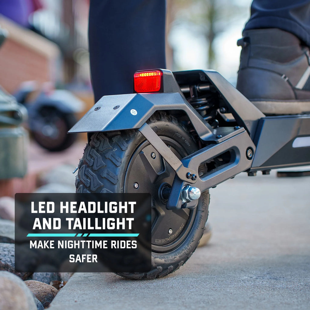 2025 GOTRAX GX1 Patinete Eléctrico de Doble Motor – Patinete Todo Terreno de Alto Rendimiento para Adultos. Velocidad Máxima 64 km/h