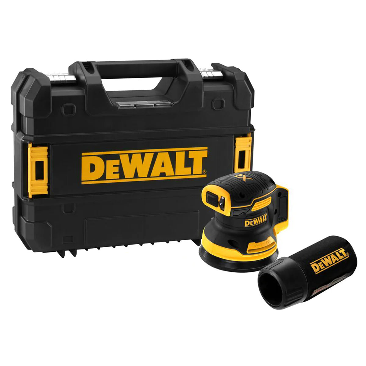 2025 Lijadora excéntrica inalámbrica 18V (125 mm). versión básica – DeWALT DCW210NT-XJ
