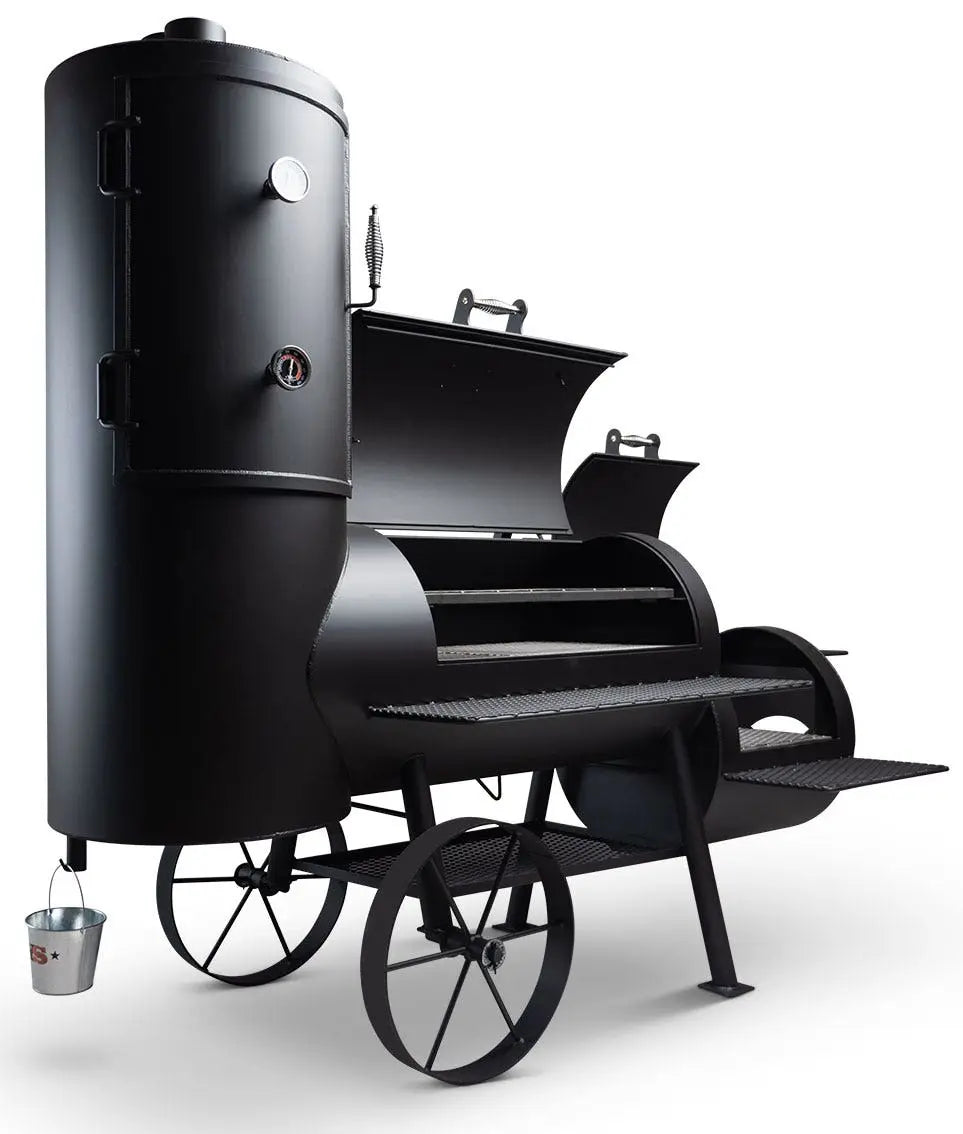 2025 Ahumador Offset Yoder Smokers 24 Durango | Multifuncional para barbacoa al aire libre