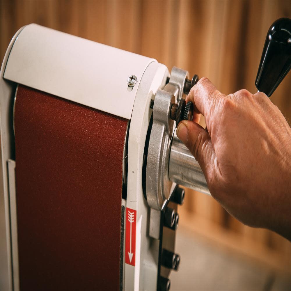 Lijadora de Banda y Disco JET JSG-6DCK de 6 x 48 Pulgadas / 12 Pulgadas con Soporte Abierto