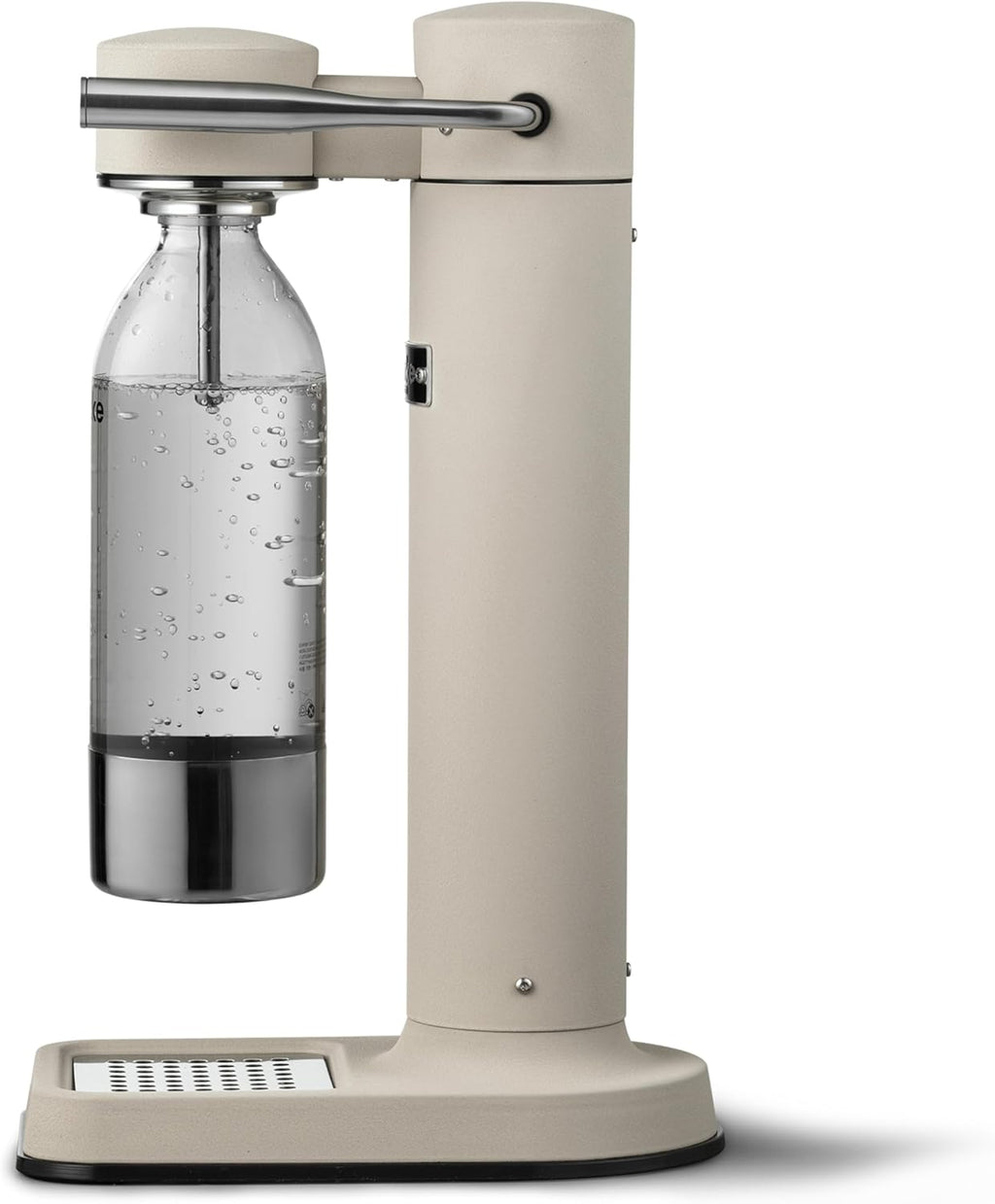 Aarke Carbonator 3, Máquina Gasificadora de Agua en Acero Inoxidable, incluye Dos Botellas (800ml), Acabado en Negro
