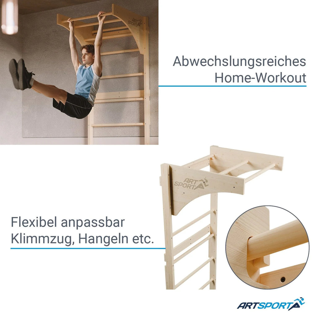 2025 Barra de Escalada de Pared para Adultos – Entrenamiento Funcional en Casa
