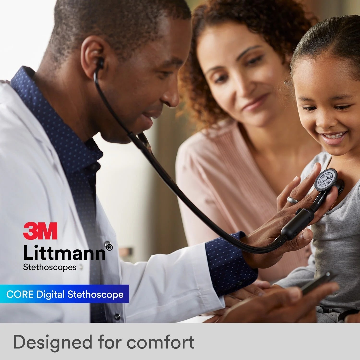 2025 Estetoscopio digital Littmann CORE 8572 – acabado brillante arcoíris