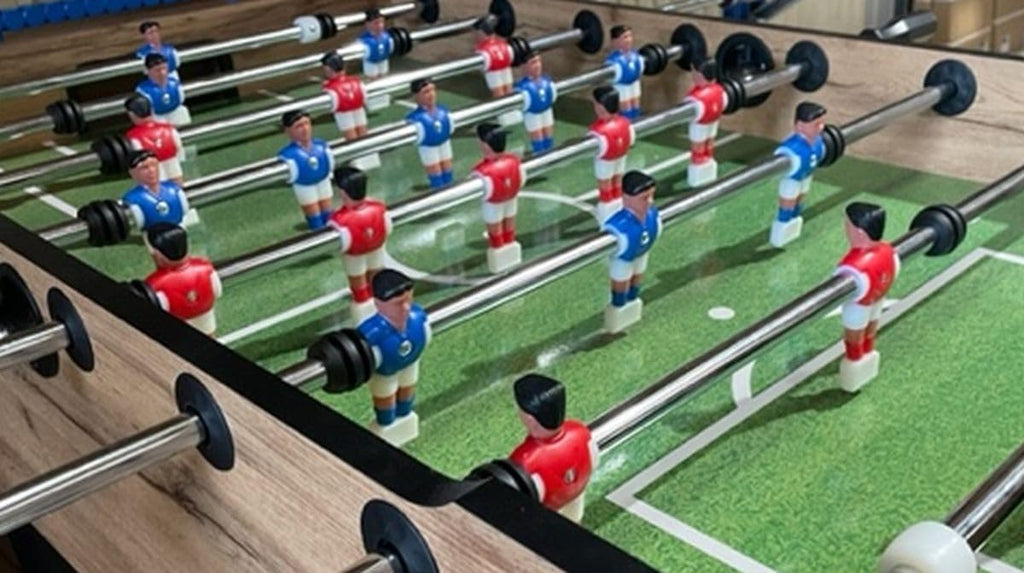 Leomark Mesa de Juegos de Madera para Niños y Adultos | Diversión en Casa o Fiesta Entretenimiento Familiar | Estable, Educativa y Fácil de Montar