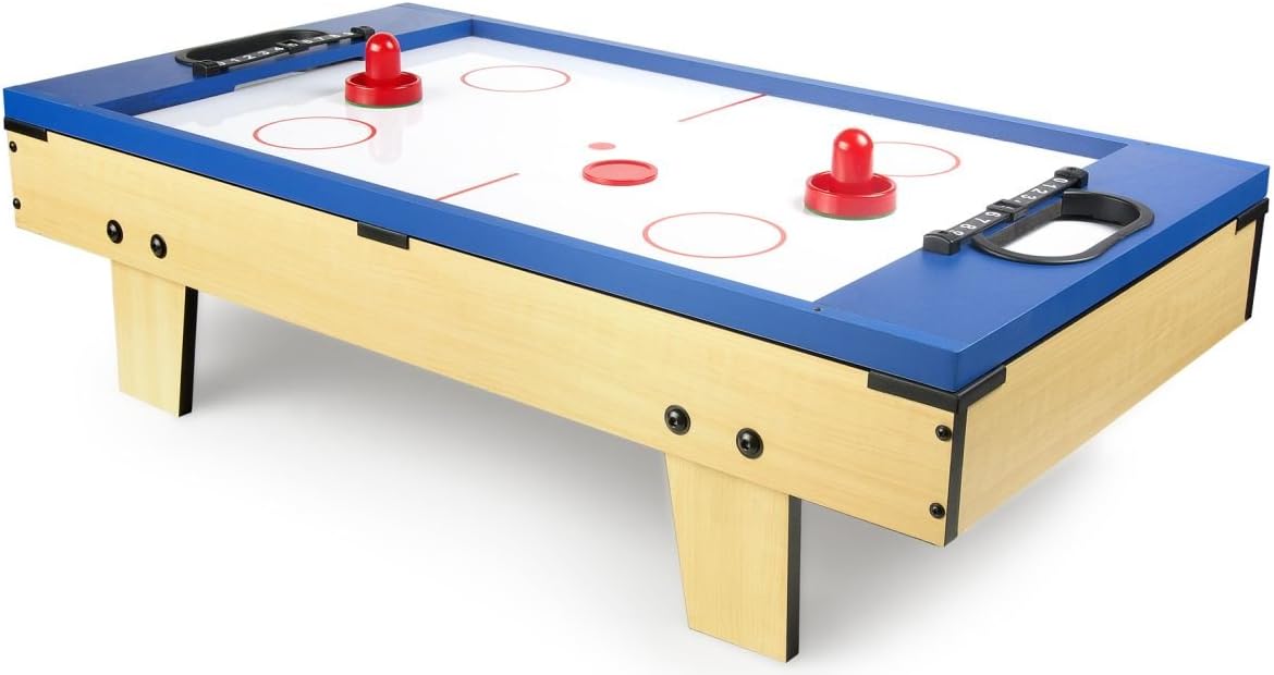 Leomark Mesa de Juegos de Madera para Niños y Adultos | Diversión en Casa o Fiesta Entretenimiento Familiar | Estable, Educativa y Fácil de Montar