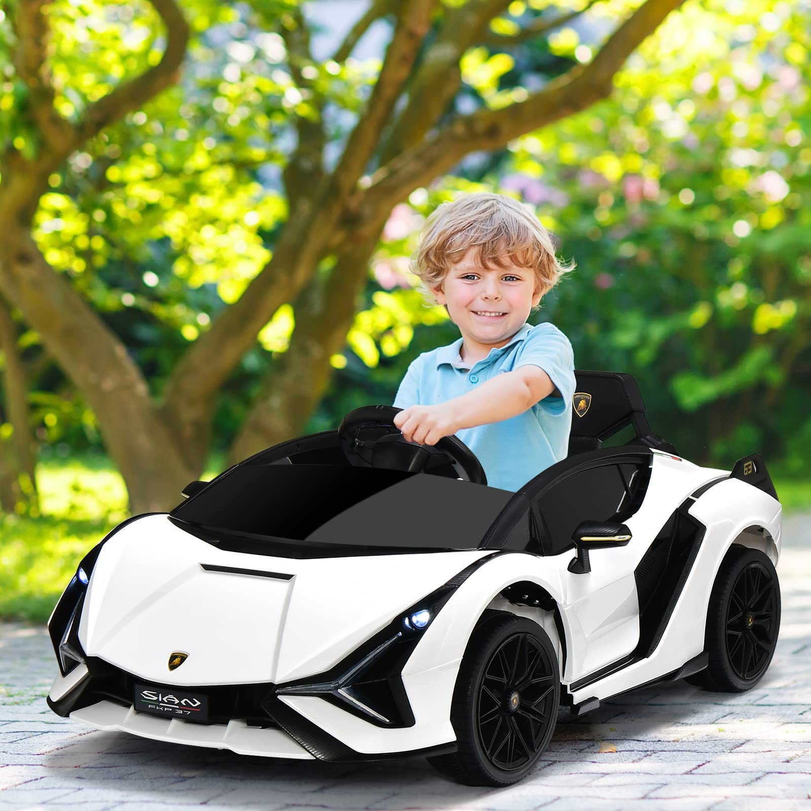 2025 Lamborghini Eléctrico con Suspensión Bluetooth Licenciado