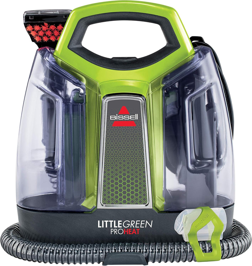 2025 BISSELL Little Green Proheat – Limpiador profundo portátil y quitamanchas para alfombras y tapicería