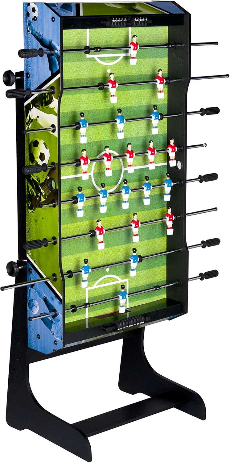 Leomark Mesa de Juegos de Madera para Niños y Adultos | Diversión en Casa o Fiesta Entretenimiento Familiar | Estable, Educativa y Fácil de Montar