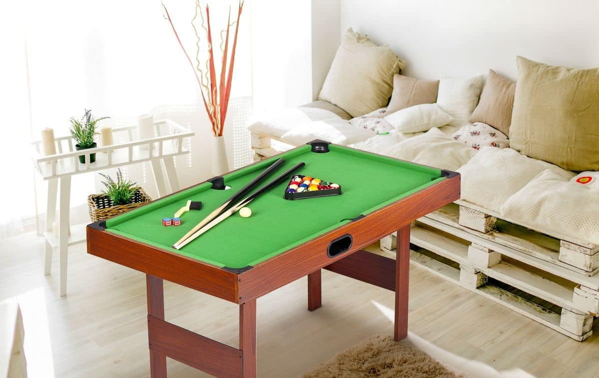 Leomark Mesa de Juegos de Madera para Niños y Adultos | Diversión en Casa o Fiesta Entretenimiento Familiar | Estable, Educativa y Fácil de Montar