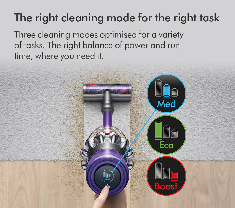 2025 Dyson V11 Extra Aspiradora Escoba Inalámbrica – Hasta 60 minutos de autonomía – Acabado Níquel y Rojo