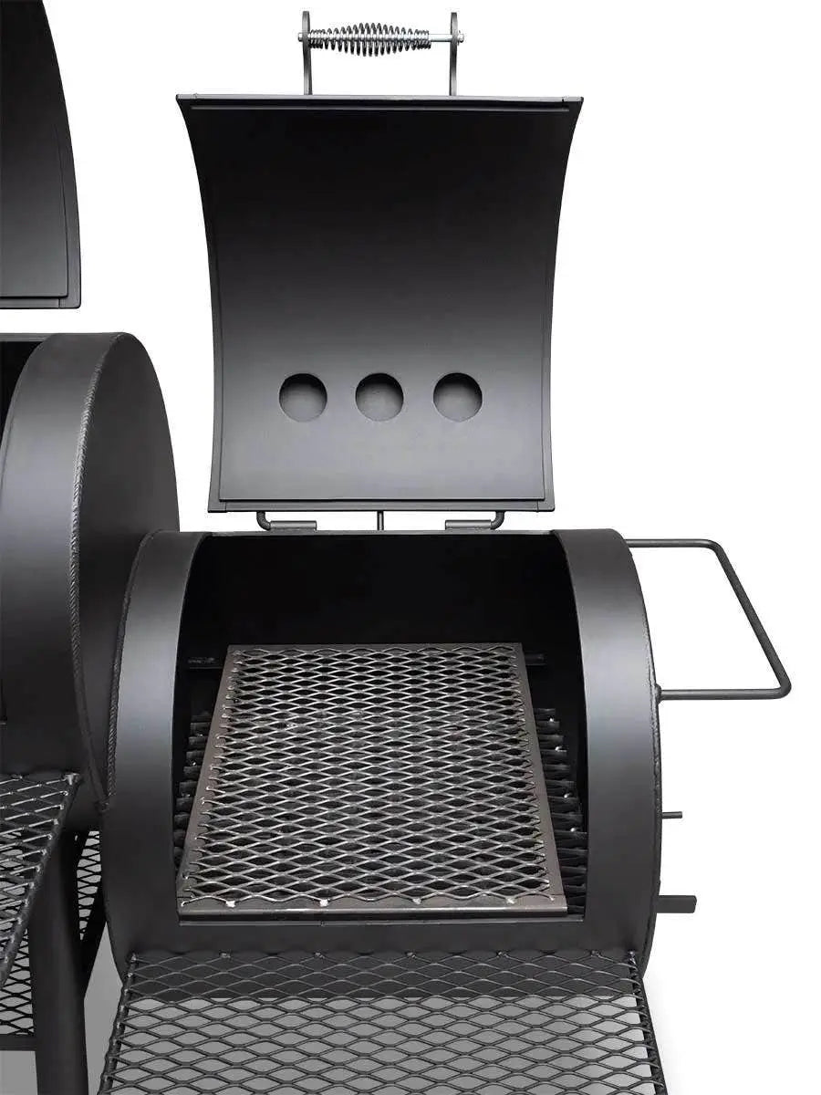 2025 Ahumador Offset Yoder Smokers 24 Durango | Multifuncional para barbacoa al aire libre