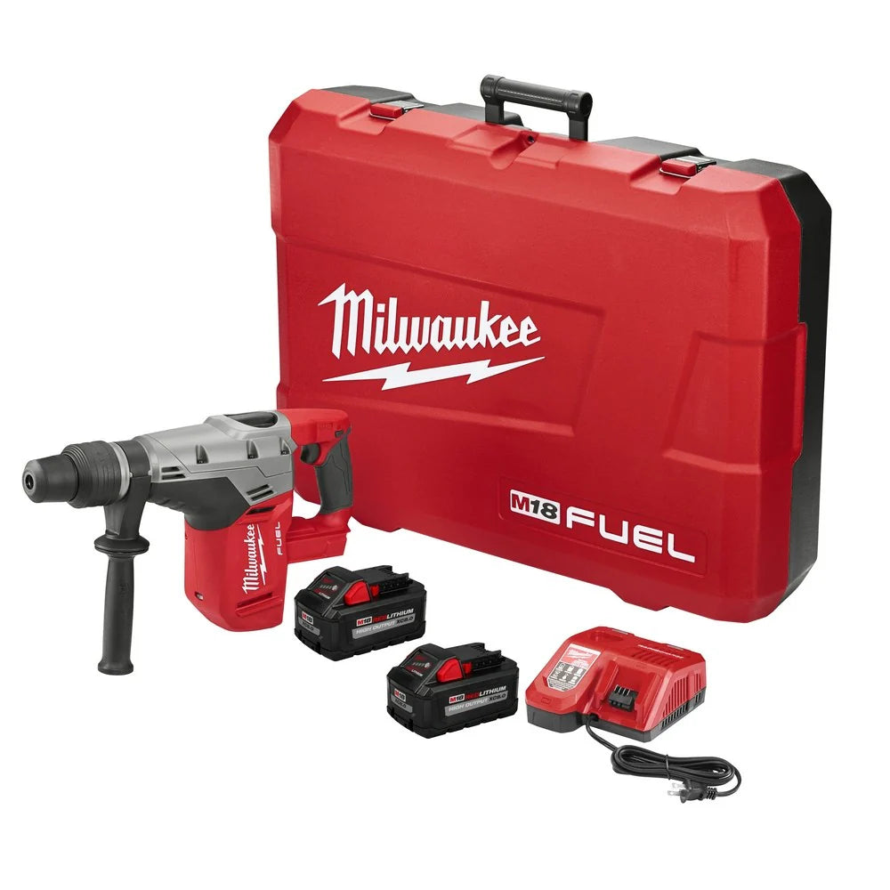 2025 Milwaukee 2717-22HD M18 FUEL Martillo Rotativo SDS Max de 1-9/16 con 2 Baterías