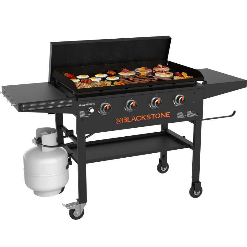 Blackstone 4-Burner 36 Griddle Cooking Station with Hard Cover