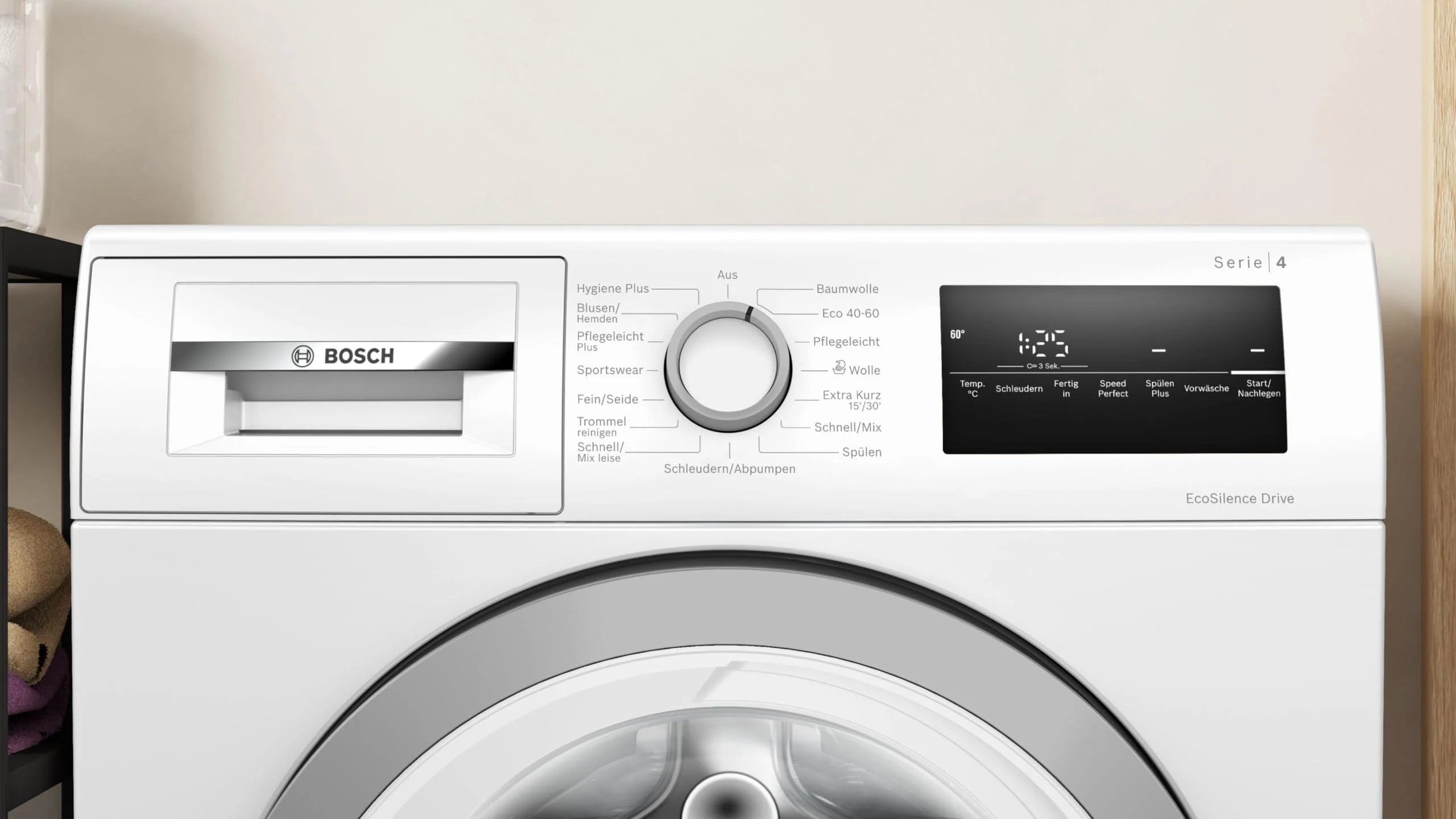 2025 BOSCH WAN28K23 Lavadora Serie 4. carga frontal. capacidad 8 kg. 1400 rpm. EcoSilence Drive: lavado silencioso y eficiente. Hygiene Plus. Speed Pe