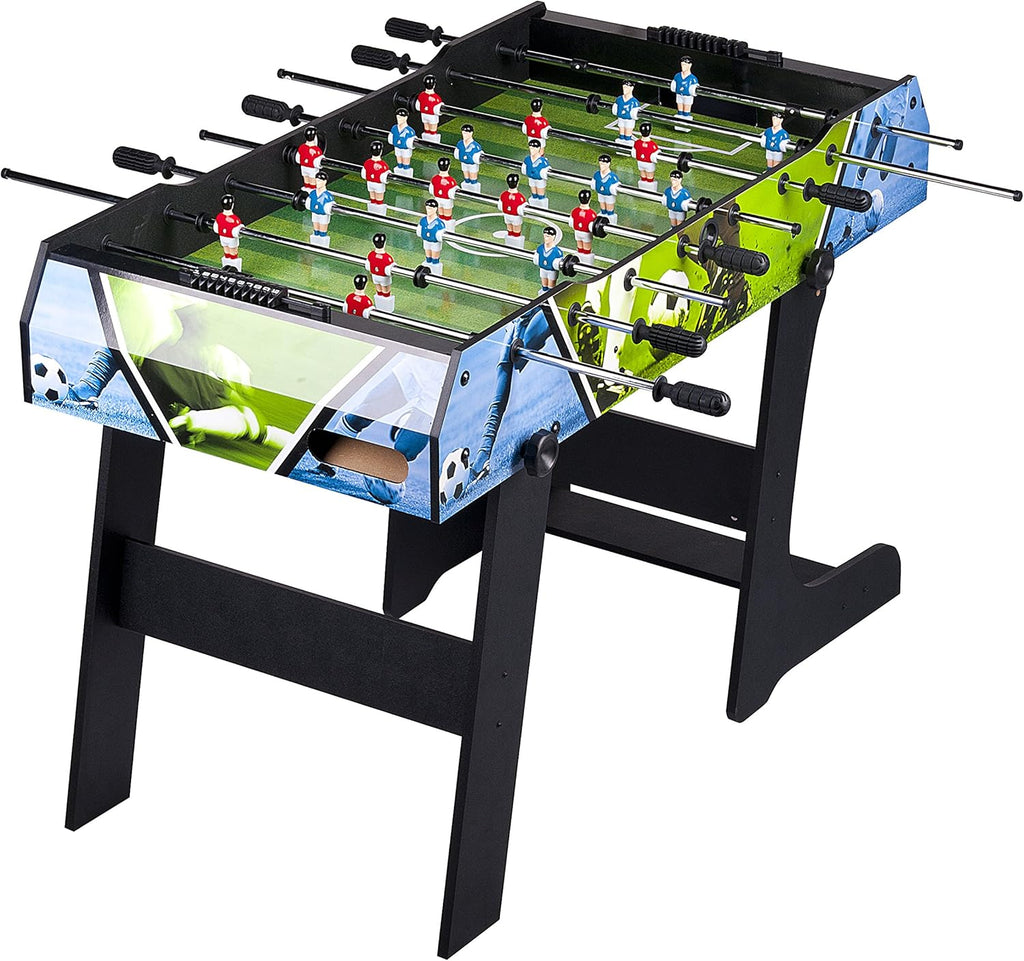 Leomark Mesa de Juegos de Madera para Niños y Adultos | Diversión en Casa o Fiesta Entretenimiento Familiar | Estable, Educativa y Fácil de Montar