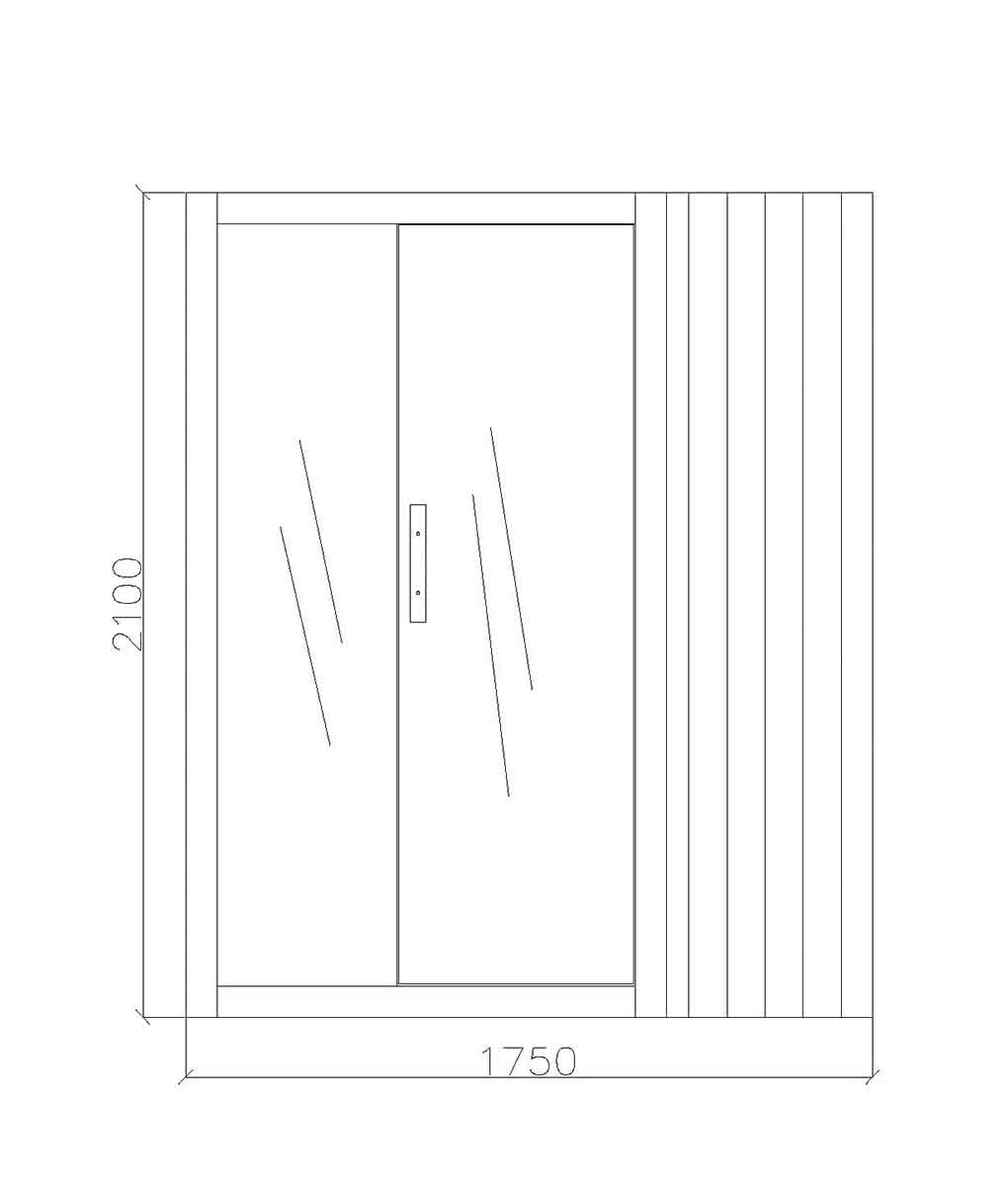 CABINA SAUNA TRADICIONAL PRE-FABRICADA MADERA PINO 5M3