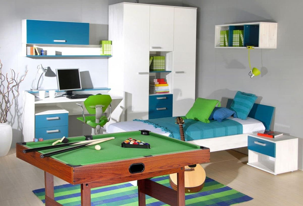 Leomark Mesa de Juegos de Madera para Niños y Adultos | Diversión en Casa o Fiesta Entretenimiento Familiar | Estable, Educativa y Fácil de Montar