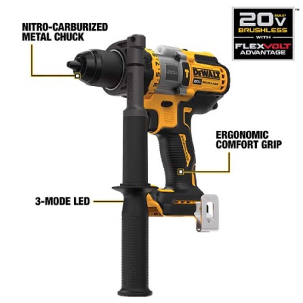 2025 Kit de Herramientas 5 en 1 20V MAX Sin Cable con Motor Sin Escobillas. Baterías de 4.0Ah (2) y Cargador DCKTS599M2