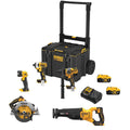 2025 Kit de Herramientas 5 en 1 20V MAX Sin Cable con Motor Sin Escobillas. Baterías de 4.0Ah (2) y Cargador DCKTS599M2