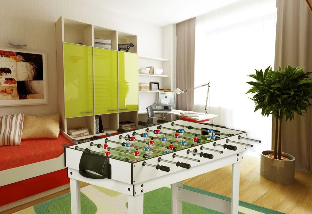 Leomark Mesa de Juegos de Madera para Niños y Adultos | Diversión en Casa o Fiesta Entretenimiento Familiar | Estable, Educativa y Fácil de Montar