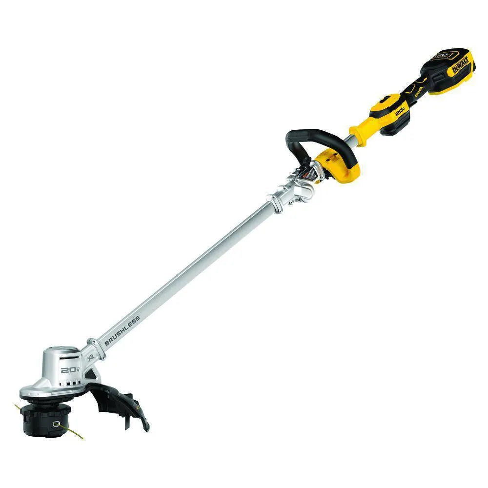 2025 DEWALT DCST922P1 Cortadora de césped inalámbrica 20V MAX sin escobillas con batería de 5Ah y cargador