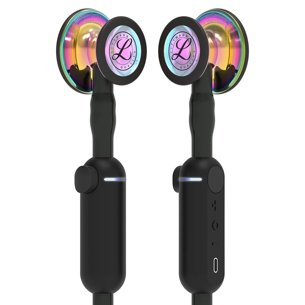2025 Estetoscopio digital Littmann CORE 8572 – acabado brillante arcoíris