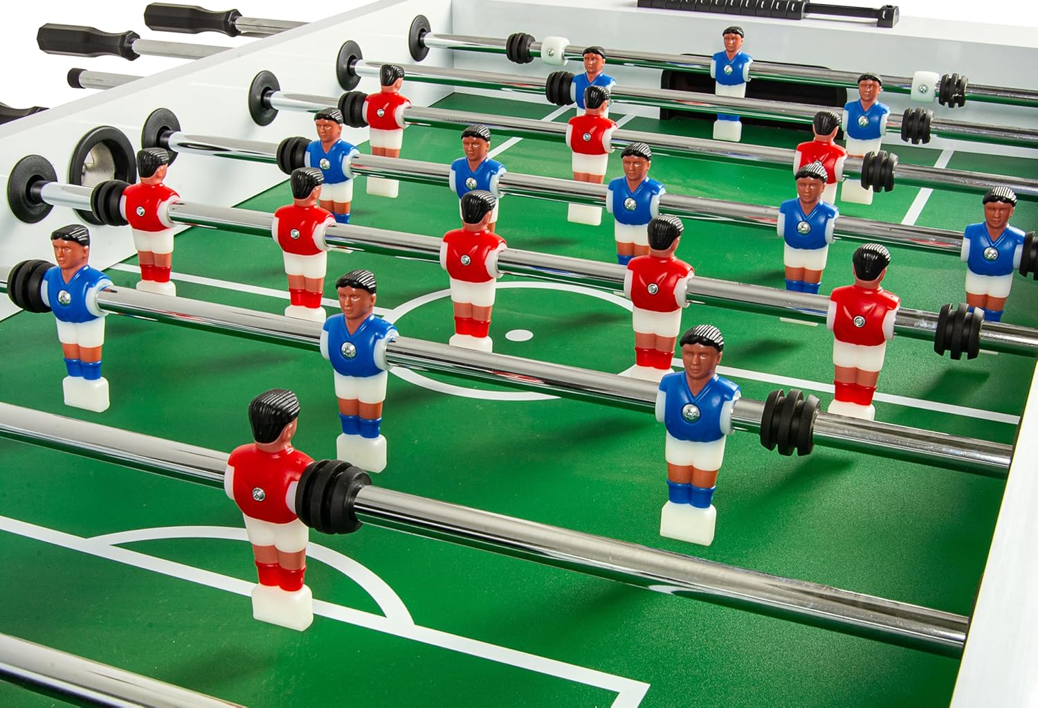 Leomark Mesa de Juegos de Madera para Niños y Adultos | Diversión en Casa o Fiesta Entretenimiento Familiar | Estable, Educativa y Fácil de Montar