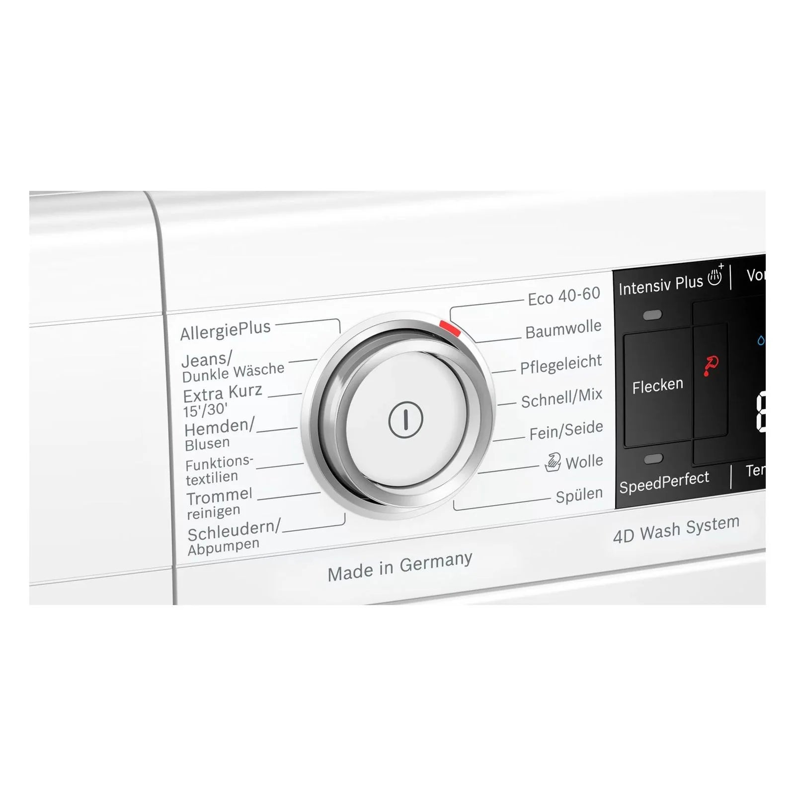 2025 Lavadora Bosch Serie 8 WAV28M93 de carga frontal 9 kg. 1400 rpm. Aluminio. Blanco