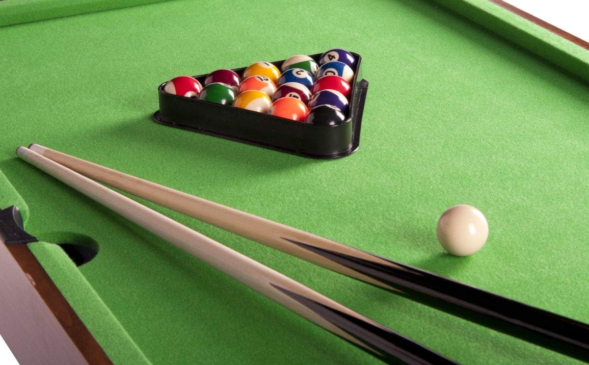 Leomark Mesa de Juegos de Madera para Niños y Adultos | Diversión en Casa o Fiesta Entretenimiento Familiar | Estable, Educativa y Fácil de Montar