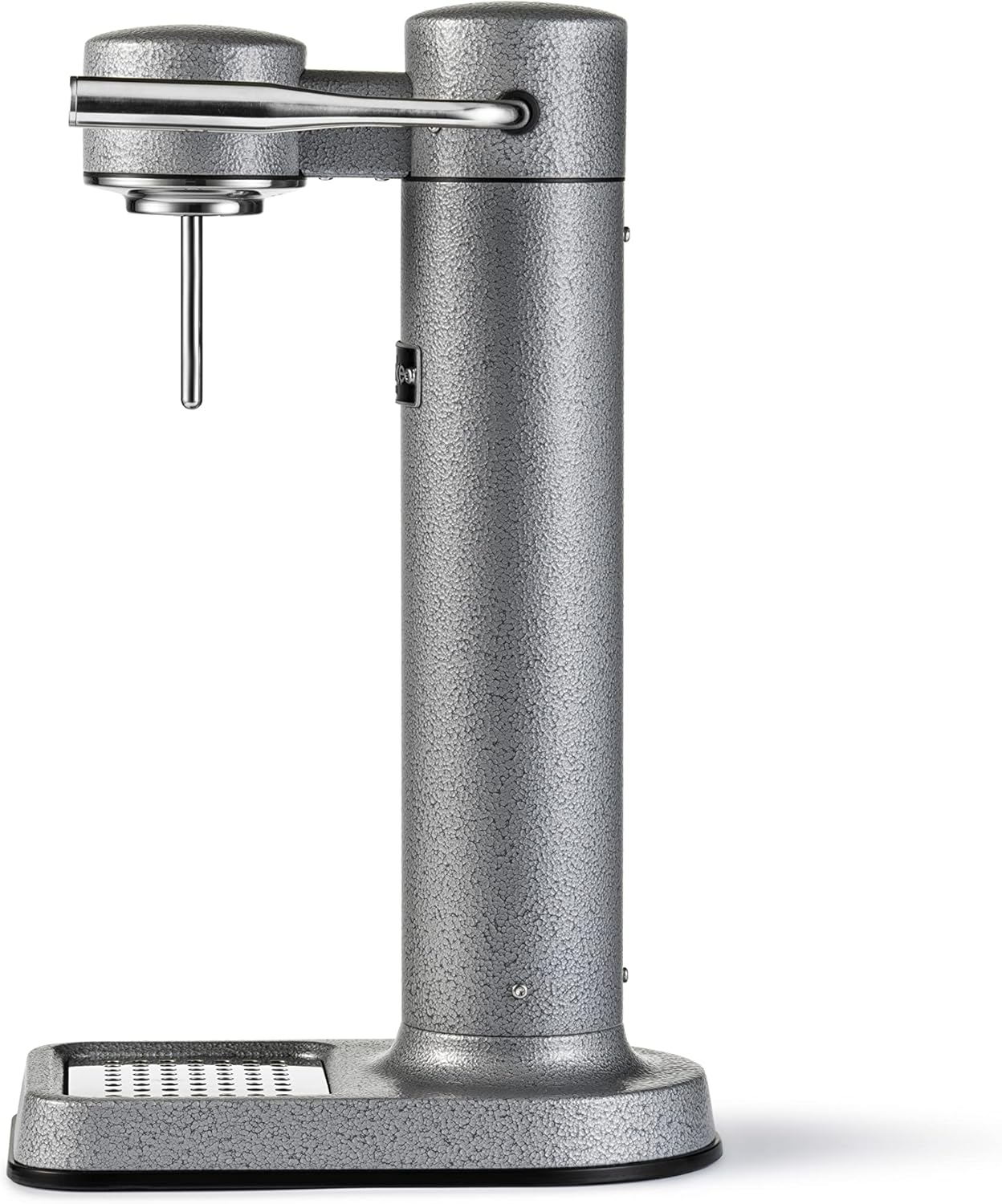 Aarke Carbonator 3, Máquina Gasificadora de Agua en Acero Inoxidable, incluye Dos Botellas (800ml), Acabado en Negro