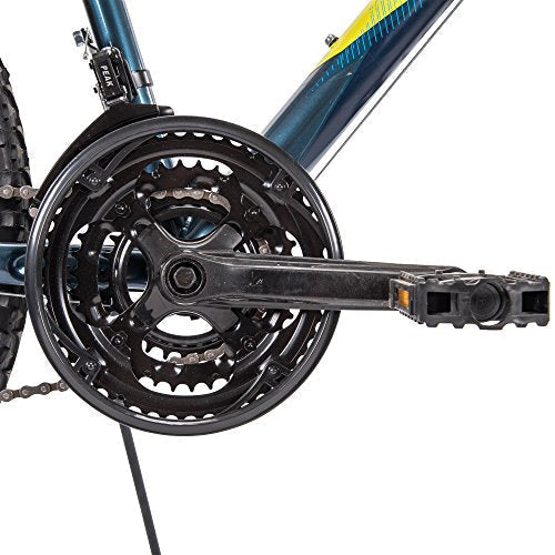 2025 Bicicleta de Montaña Semi-Rígida Huffy Stone Mountain 26 – 21 Velocidades. Ligera. Marco Azul Denim