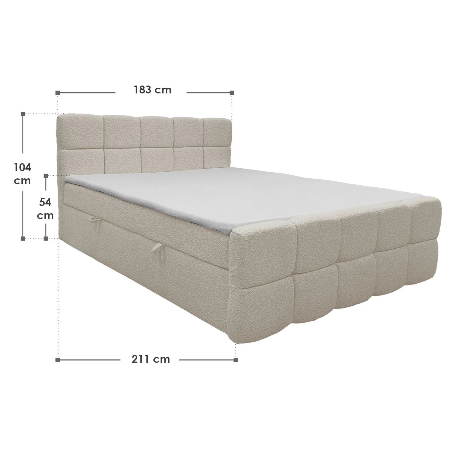 2025 Cama con baúl Calgary
