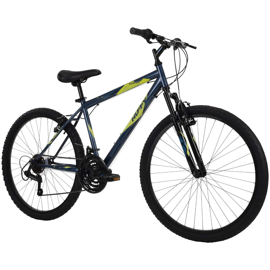 2025 Bicicleta de Montaña Semi-Rígida Huffy Stone Mountain 26 – 21 Velocidades. Ligera. Marco Azul Denim