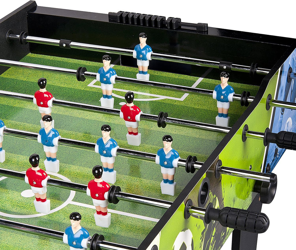 Leomark Mesa de Juegos de Madera para Niños y Adultos | Diversión en Casa o Fiesta Entretenimiento Familiar | Estable, Educativa y Fácil de Montar