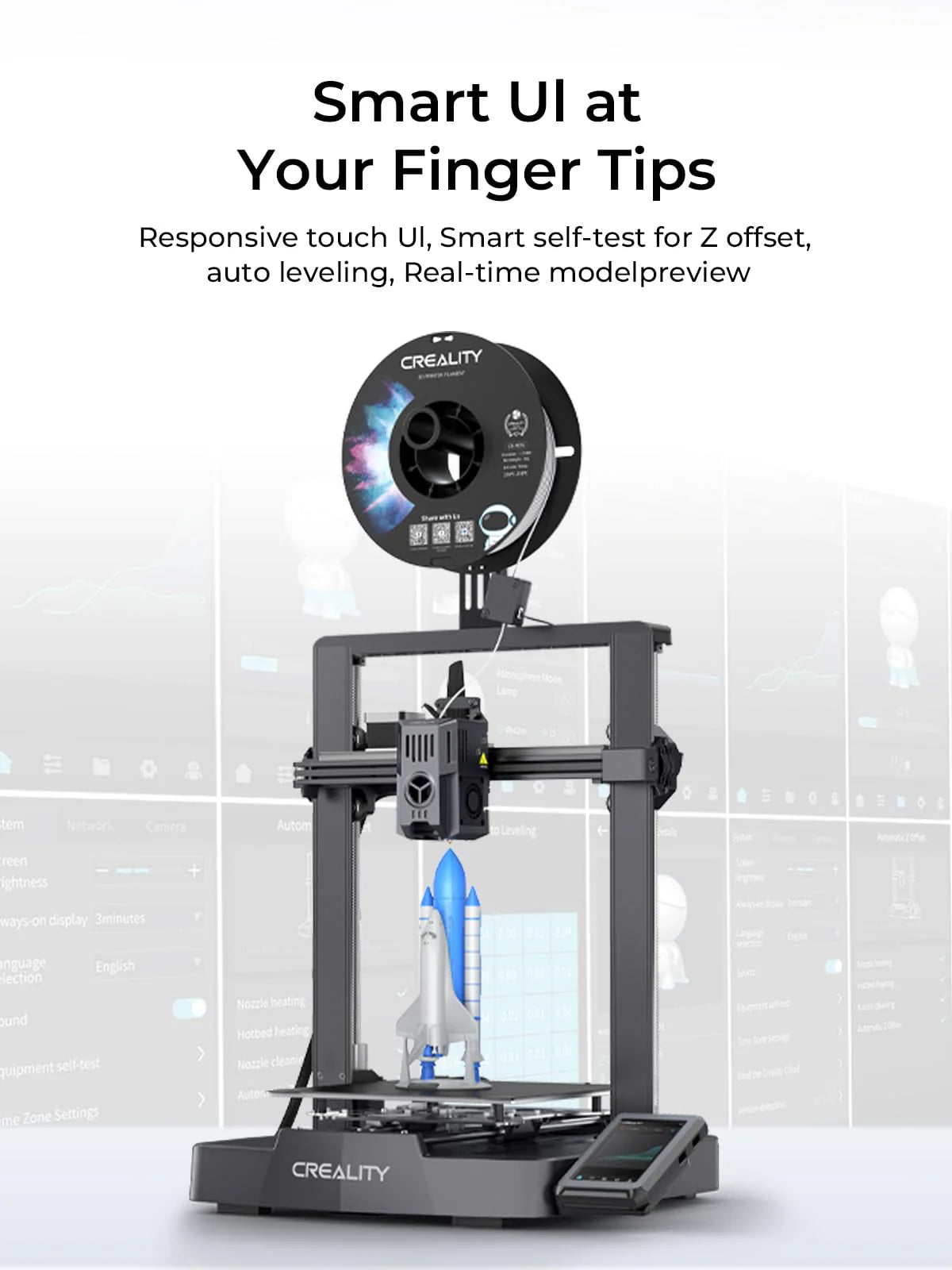 2025 Creality Ender-3 V3 KE Impresora 3D, Velocidad Alta de 500 mm/s