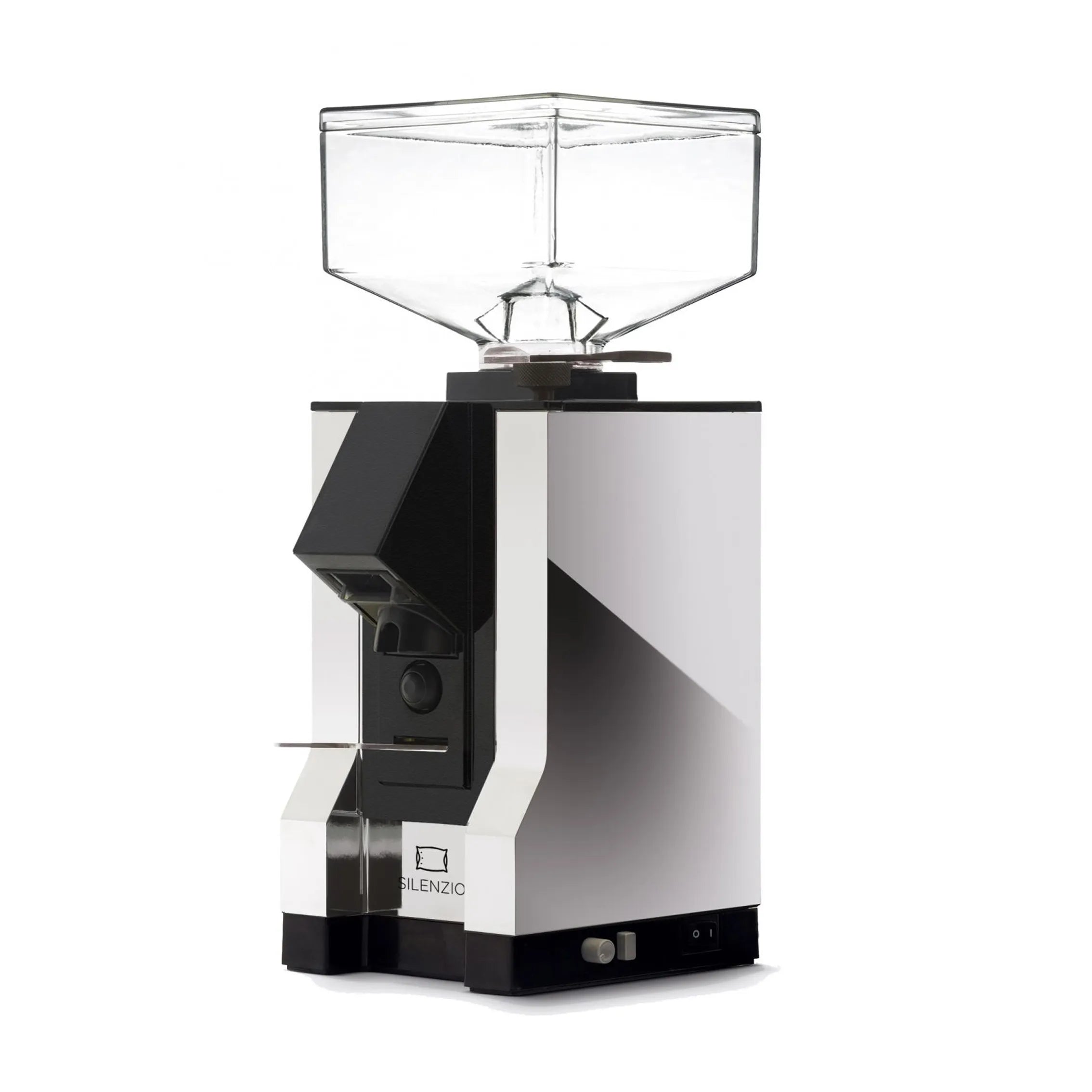 2025 Eureka Mignon Silenzio. muela de 55 mm. Negro 16Cr Cromado | Garantía de 5 años