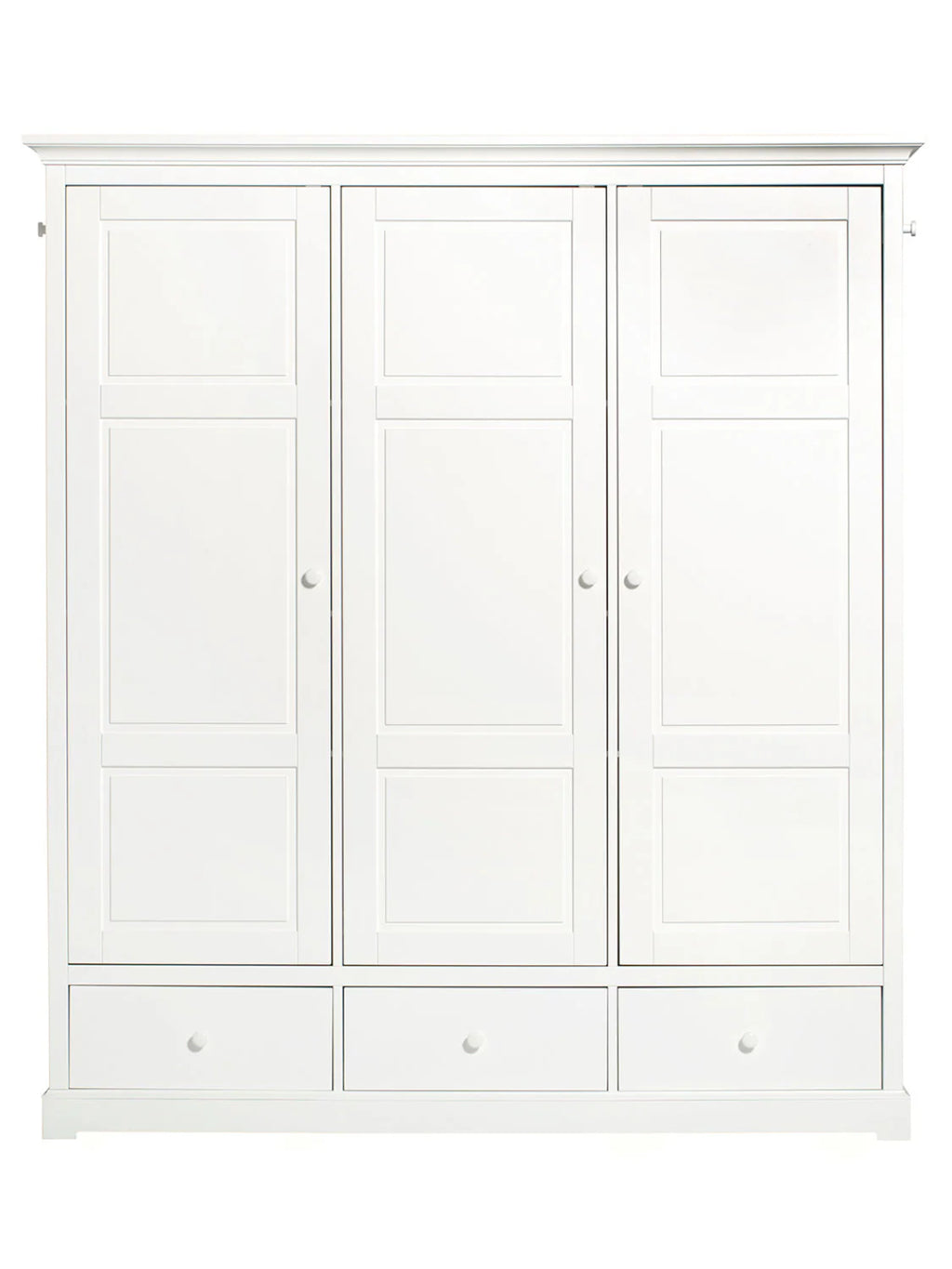 2025 Armario Seaside de 3 puertas - Blanco