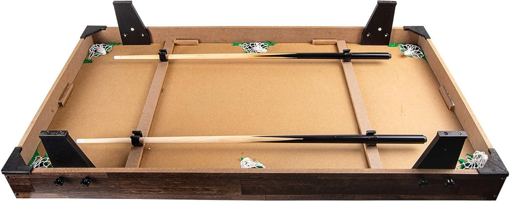 Leomark Mesa de Juegos de Madera para Niños y Adultos | Diversión en Casa o Fiesta Entretenimiento Familiar | Estable, Educativa y Fácil de Montar