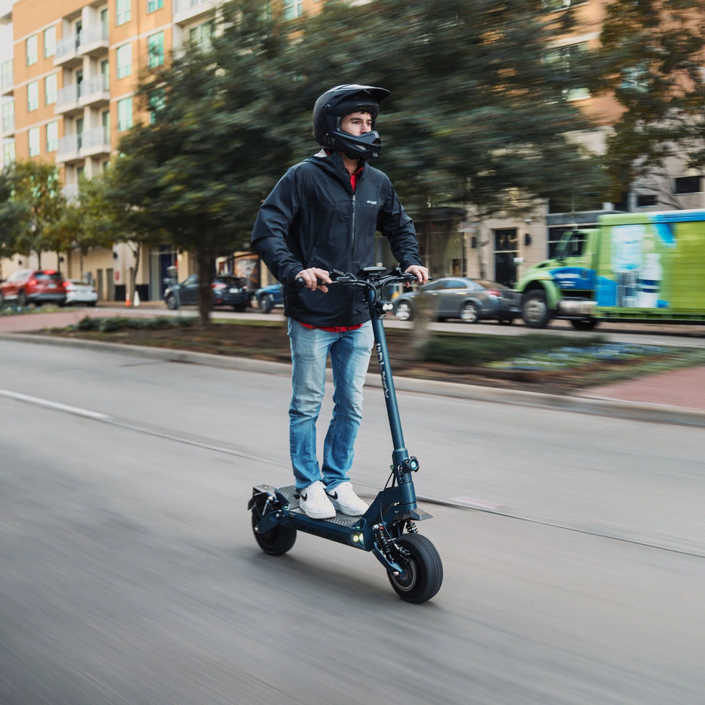 2025 Gotrax GX3 Patinete Eléctrico Todoterreno – Doble Motor Potente, Velocidad Máxima 64 km/h, Neumáticos Todoterreno