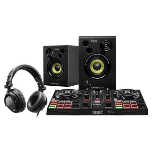2025 Kit DJ todo en uno Hercules DJLearning – Ideal para principiantes en DJing