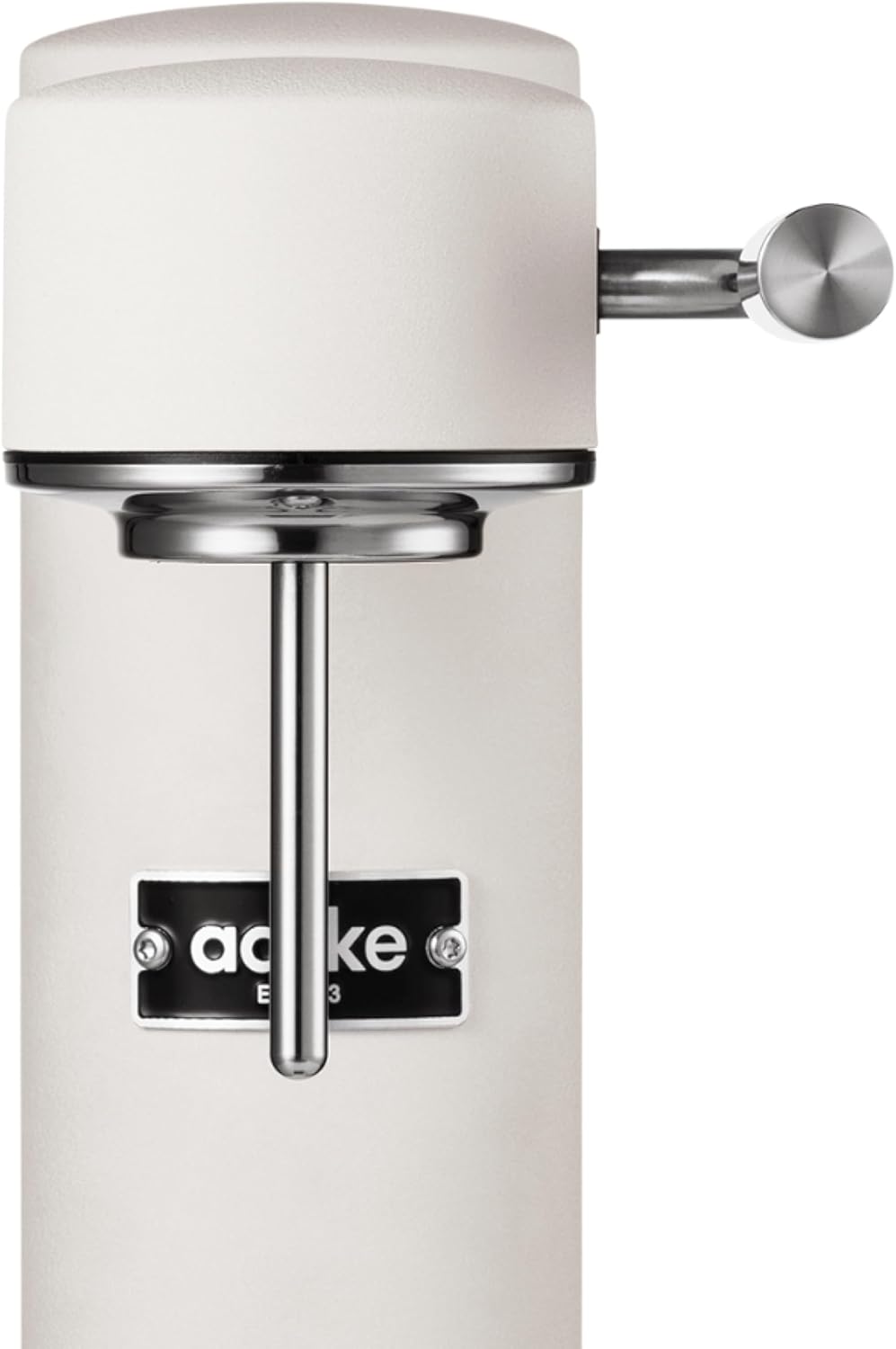 Aarke Carbonator 3, Máquina Gasificadora de Agua en Acero Inoxidable, incluye Dos Botellas (800ml), Acabado en Negro