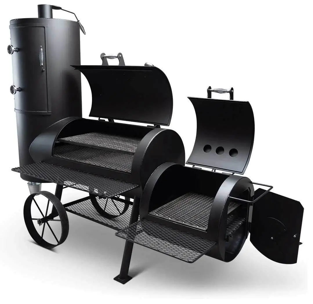 2025 Ahumador Offset Yoder Smokers 24 Durango | Multifuncional para barbacoa al aire libre