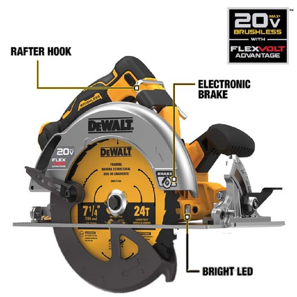 2025 Kit de Herramientas 5 en 1 20V MAX Sin Cable con Motor Sin Escobillas. Baterías de 4.0Ah (2) y Cargador DCKTS599M2