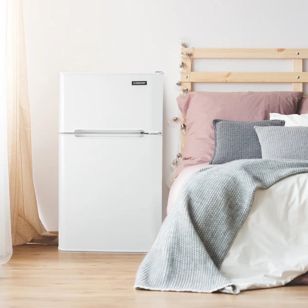 2025 Mini refrigerador EUHOMY de 3,2 pies cúbicos – Empotrable o independiente