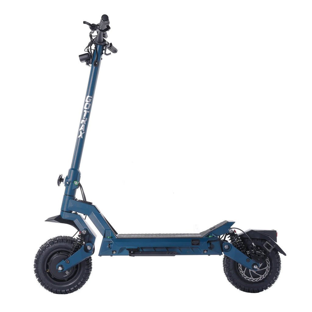 2025 Gotrax GX3 Patinete Eléctrico Todoterreno – Doble Motor Potente, Velocidad Máxima 64 km/h, Neumáticos Todoterreno