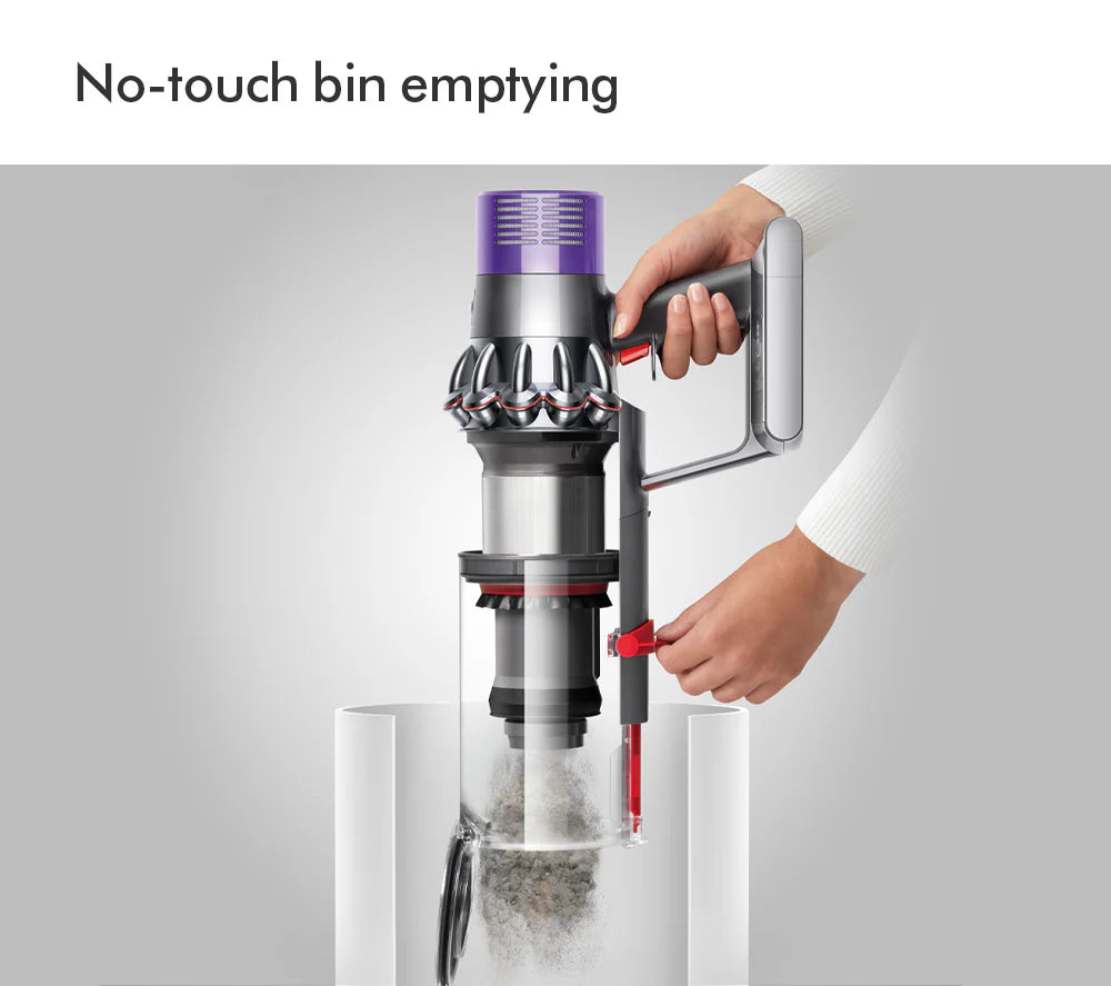 2025 Dyson V11 Extra Aspiradora Escoba Inalámbrica – Hasta 60 minutos de autonomía – Acabado Níquel y Rojo