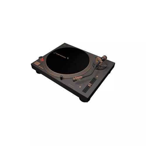 2025 Audio Technica AT-LP120XUSB-BZ Tocadiscos de tracción directa USB, color bronce – 3 velocidades, preamplificador integrado, conversión de vinilo