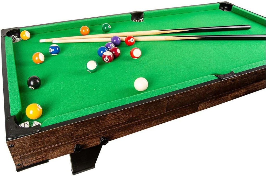 Leomark Mesa de Juegos de Madera para Niños y Adultos | Diversión en Casa o Fiesta Entretenimiento Familiar | Estable, Educativa y Fácil de Montar