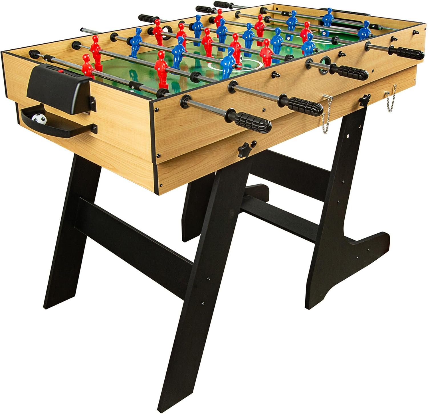 Leomark Mesa de Juegos de Madera para Niños y Adultos | Diversión en Casa o Fiesta Entretenimiento Familiar | Estable, Educativa y Fácil de Montar